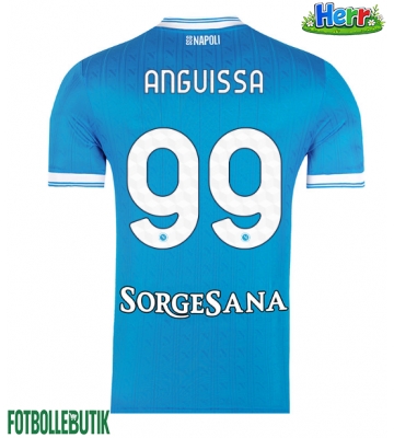 SSC Napoli Frank Anguissa #99 Hemmatröja 2025-26 Kortärmad